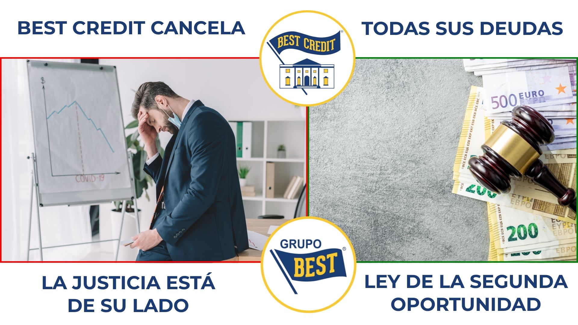 Franquicias Financieras BEST CREDIT - Expertos en REESTRUCTURACIÓN DE DEUDAS