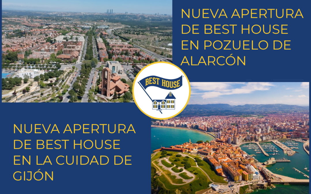 Nuevas aperturas de BEST HOUSE en Gijón y Pozuelo de Alarcón