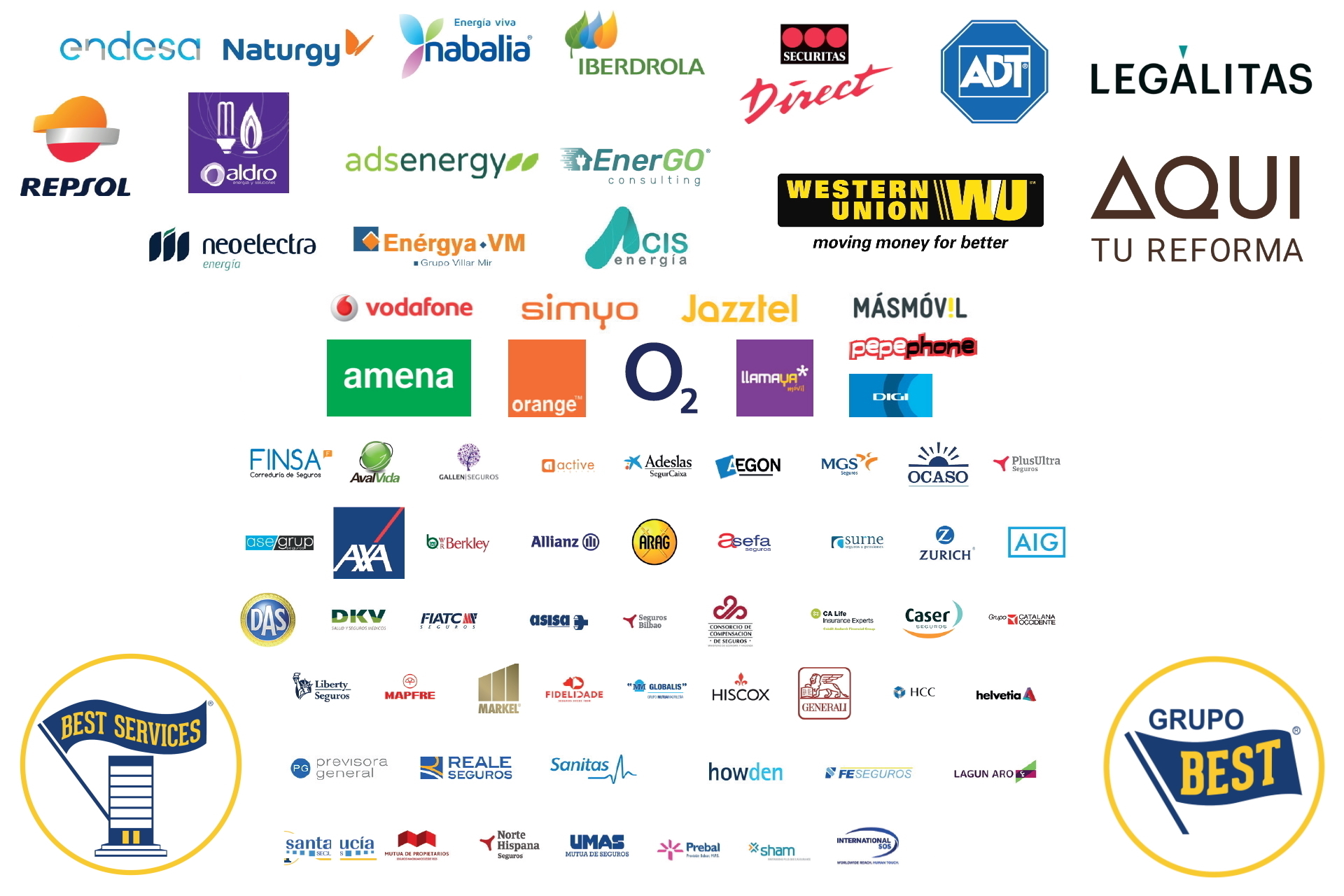 La Franquicia BEST SERVICES es líder en número de acuerdos con más de 75 compañías