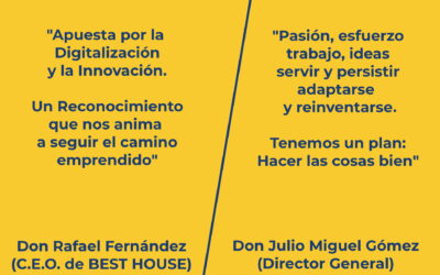 Valoración del Premio a la Innovación Tecnológica en el Sector Inmobiliario otorgado a la Franquicia BEST HOUSE