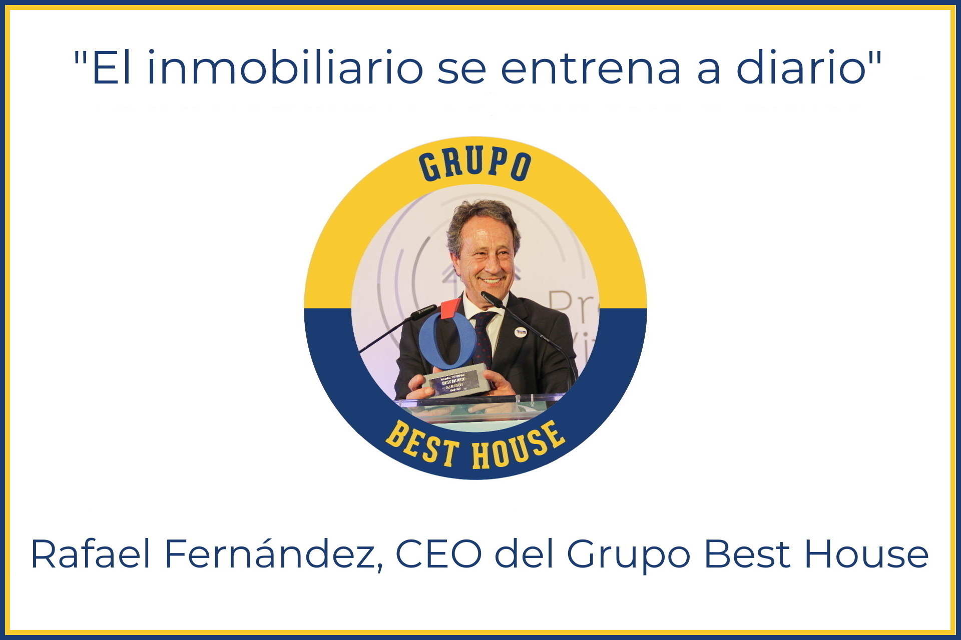 El inmobiliario se entrena a diario