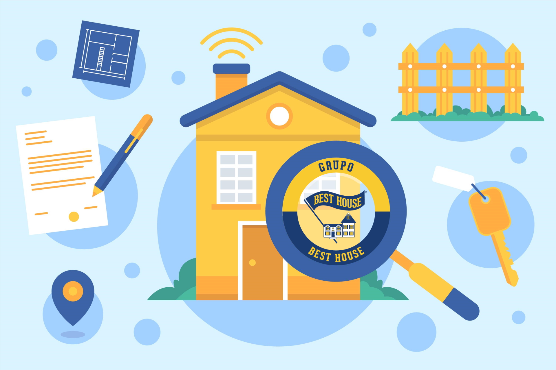 Modelo de Encuesta Inmobiliaria para conocer las preferencias de sus Clientes, por BEST HOUSE