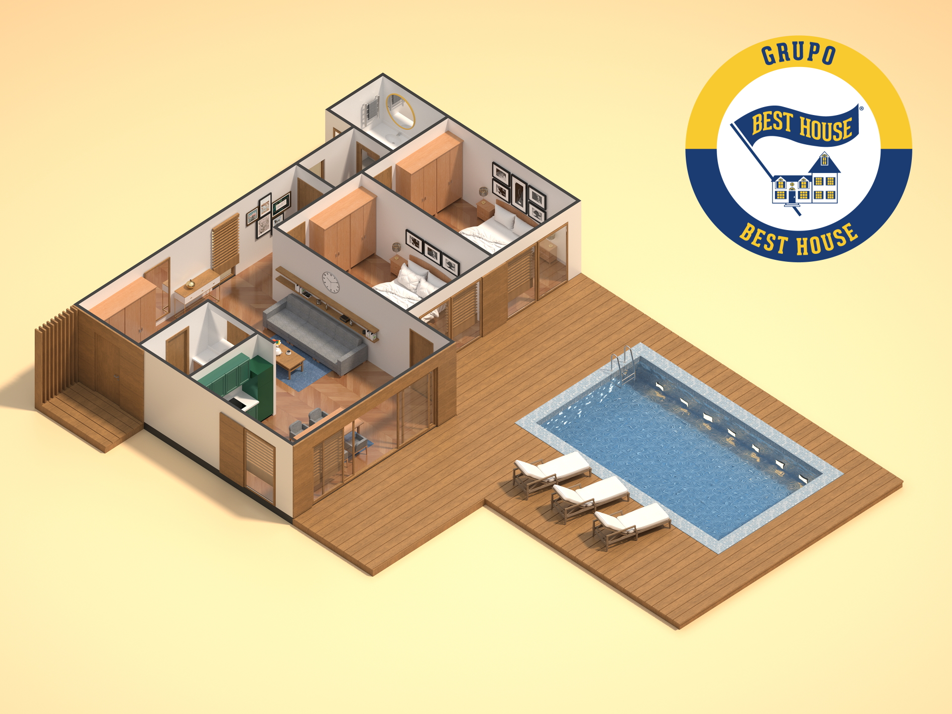 La Tecnología 3D aplicada a la Profesión Inmobiliaria, por BEST HOUSE