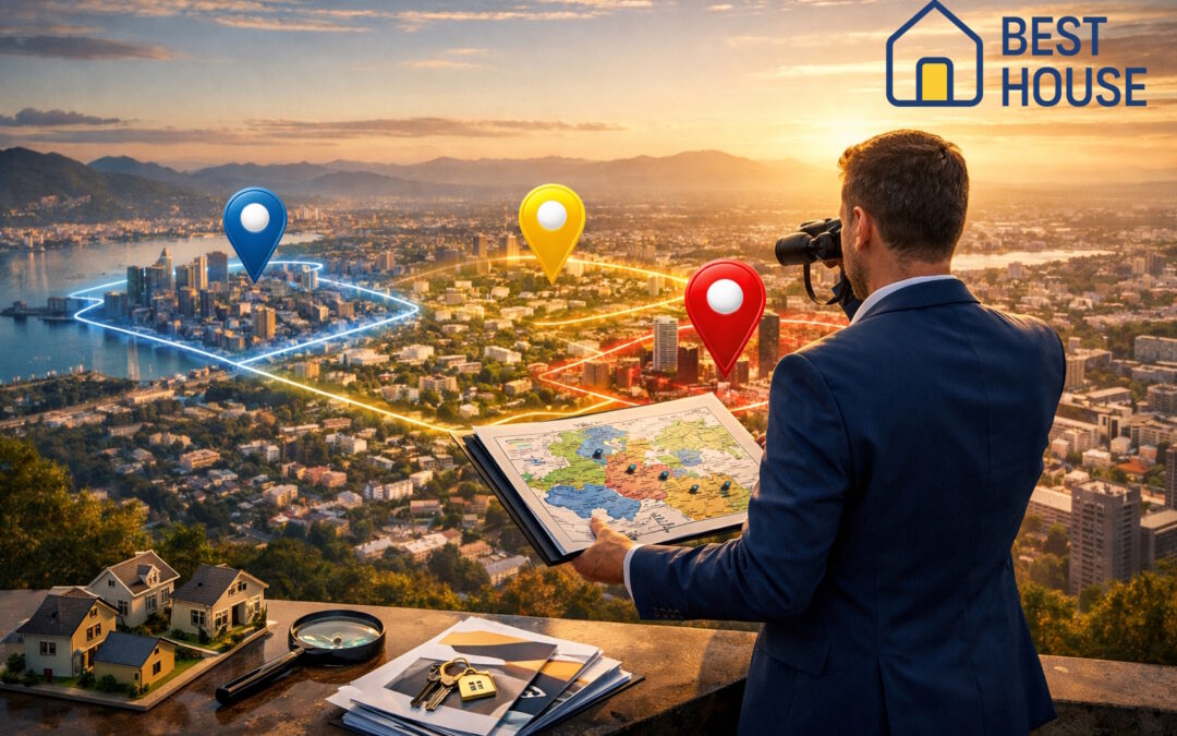 Cómo elegir tu zona de actuación para liderar el mercado, por Best House