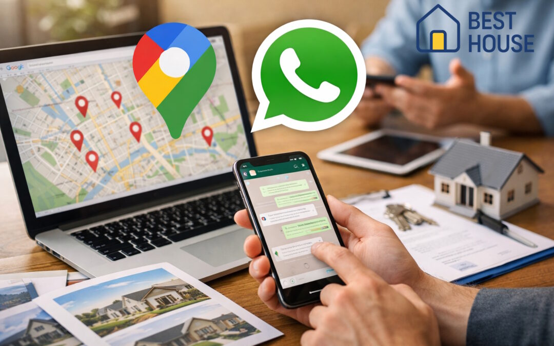 Cómo aprovechar Google Maps y WhatsApp para captar clientes, por Best House