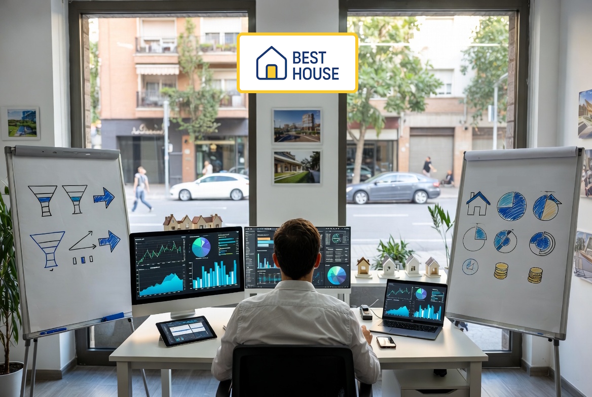Cómo medir el rendimiento real de tu agencia inmobiliaria, por Best House