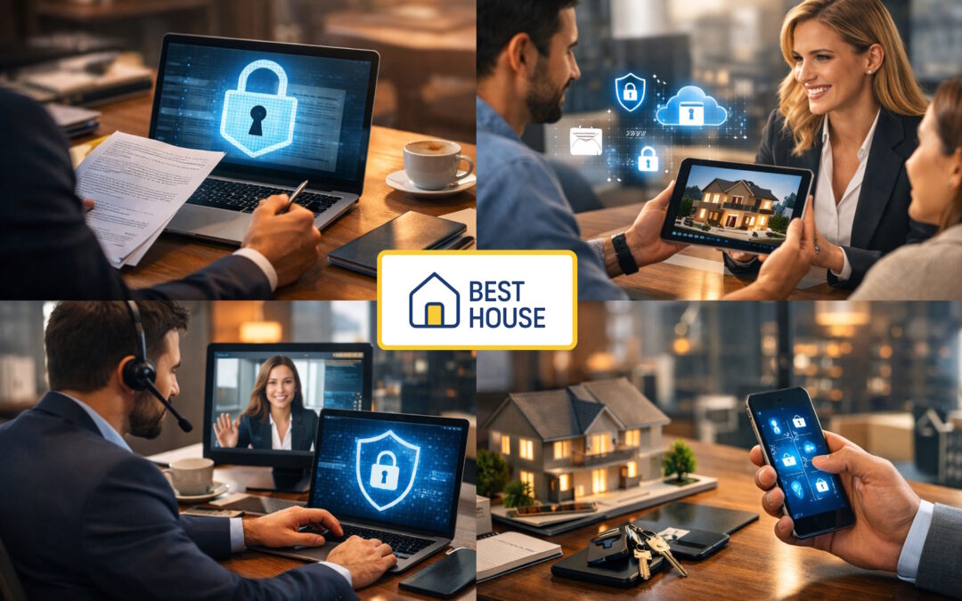 Best House analiza: Seguridad digital para agentes inmobiliarios - Protección de datos y dispositivos