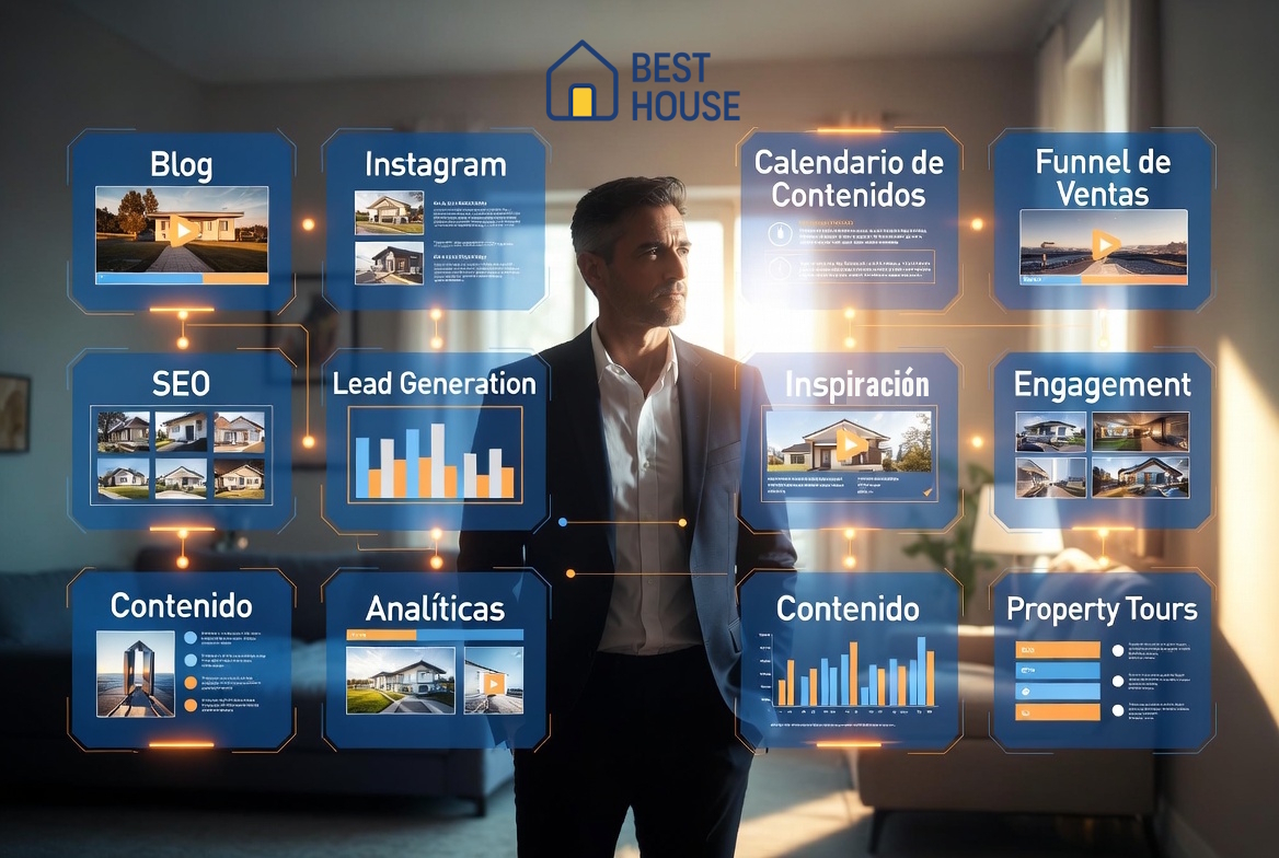 Best House explica: Marketing de contenidos para agentes inmobiliarios