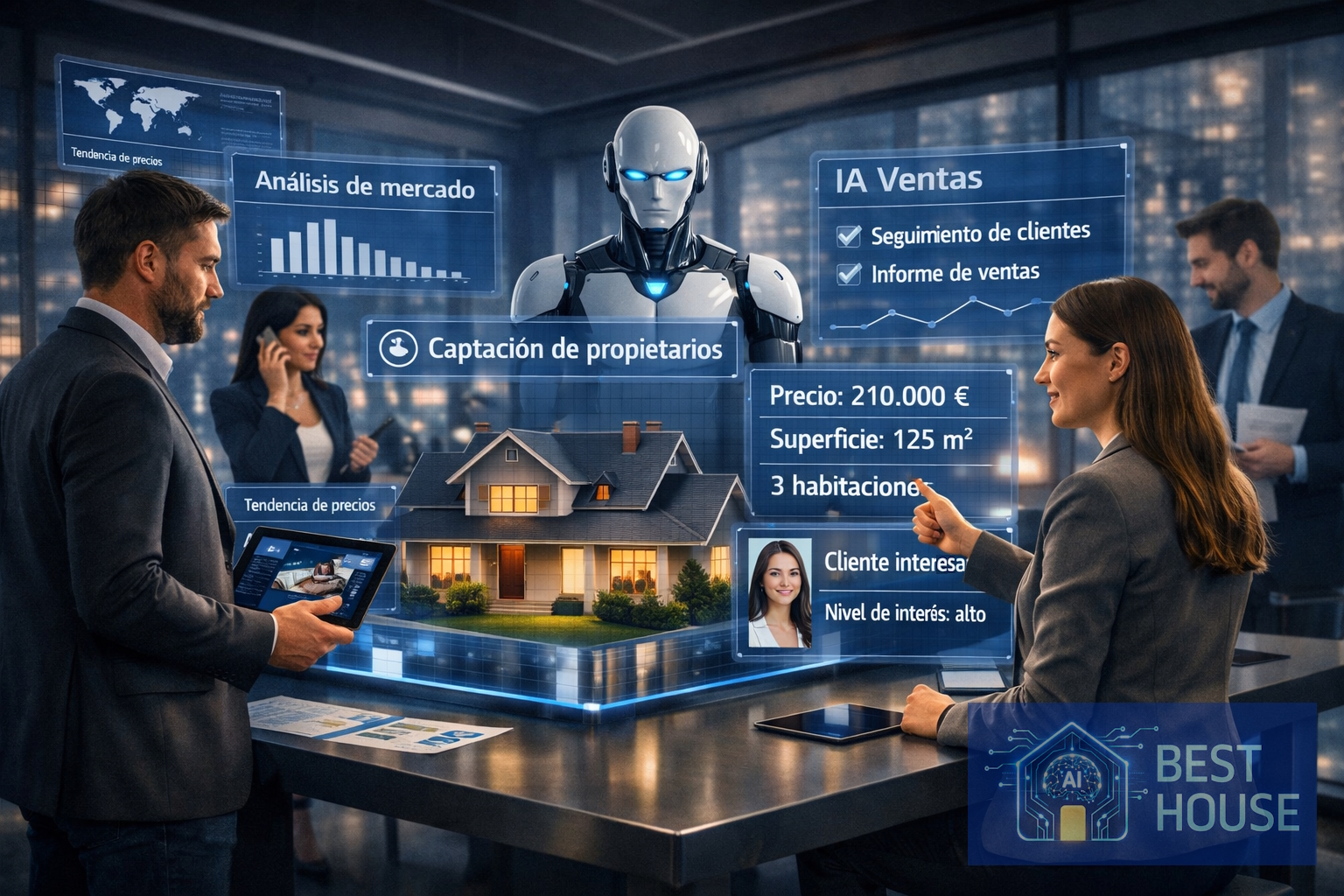 Cómo usar la IA para captar y vender más, por Best House