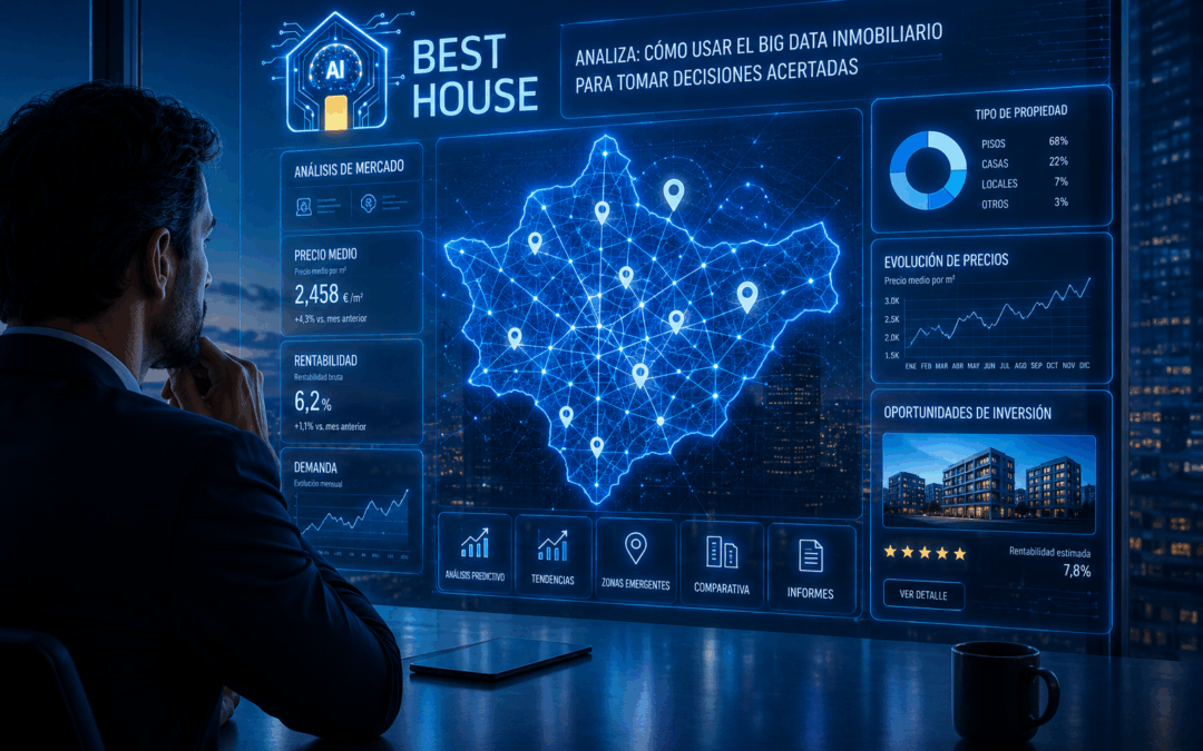 Best House analiza: Cómo usar el Big Data inmobiliario para tomar decisiones acertadas