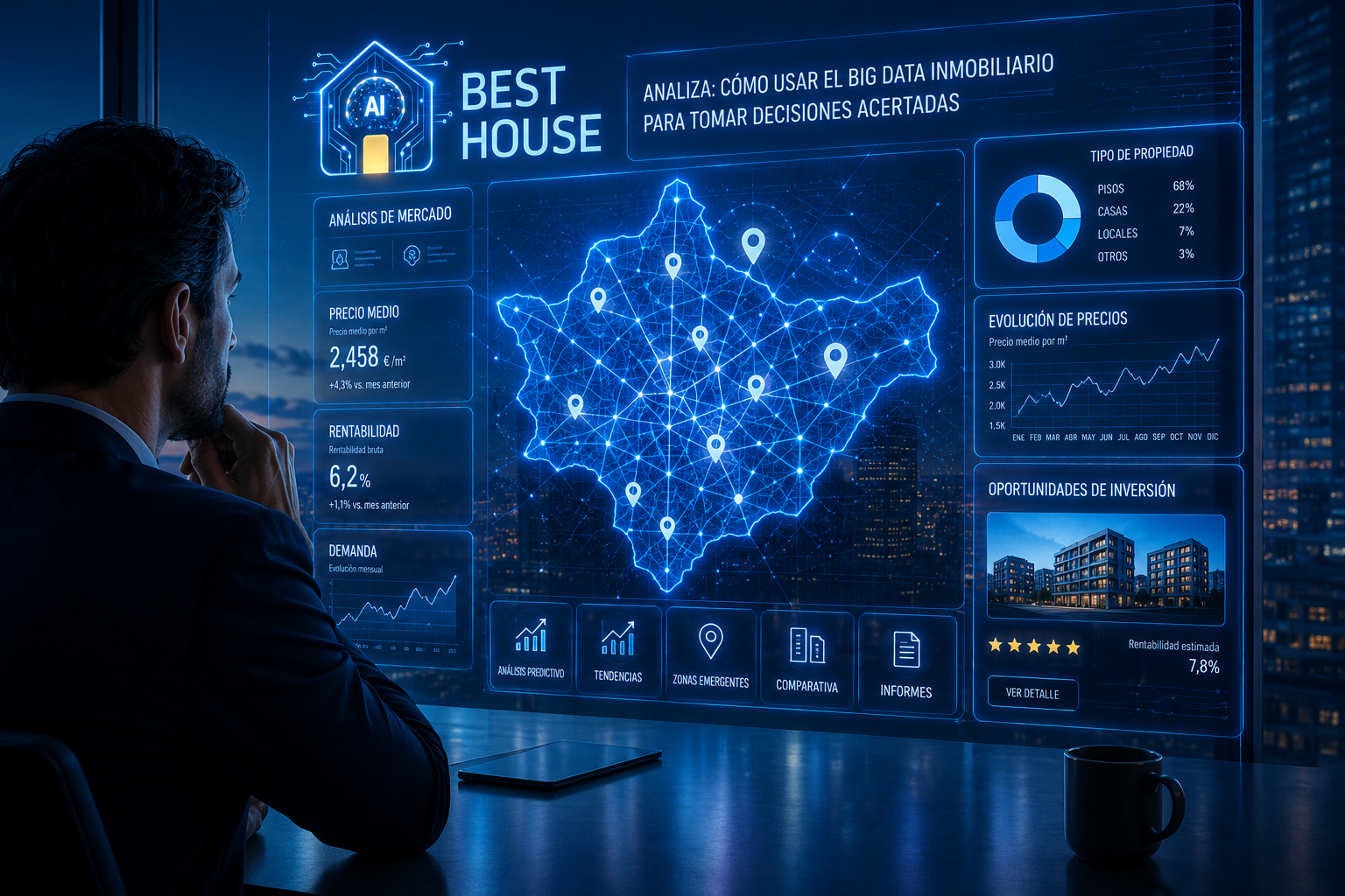 Best House analiza: Cómo usar el Big Data inmobiliario para tomar decisiones acertadas