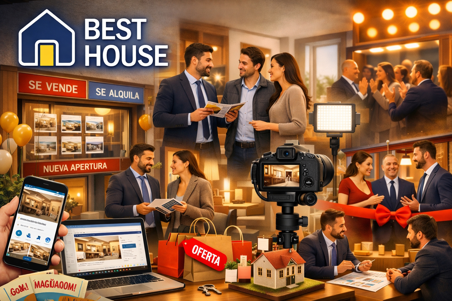 Best House explica: Cómo generar visibilidad desde el día 1 - Acciones inmediatas para captar clientes
