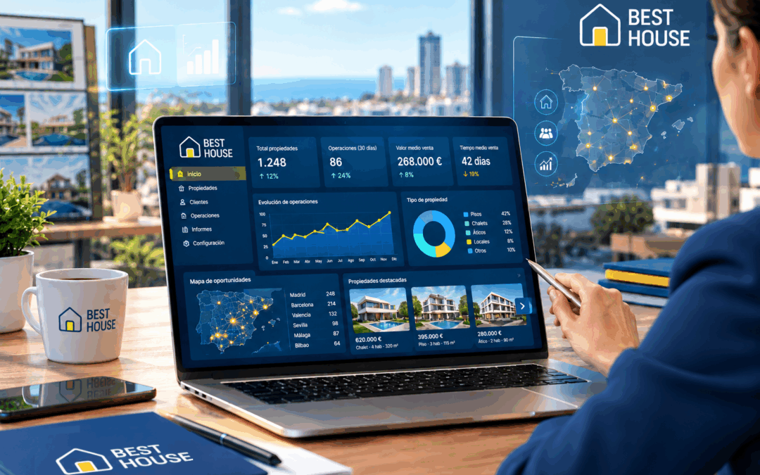 Cómo utilizar dashboards para tomar mejores decisiones inmobiliarias, por Best House